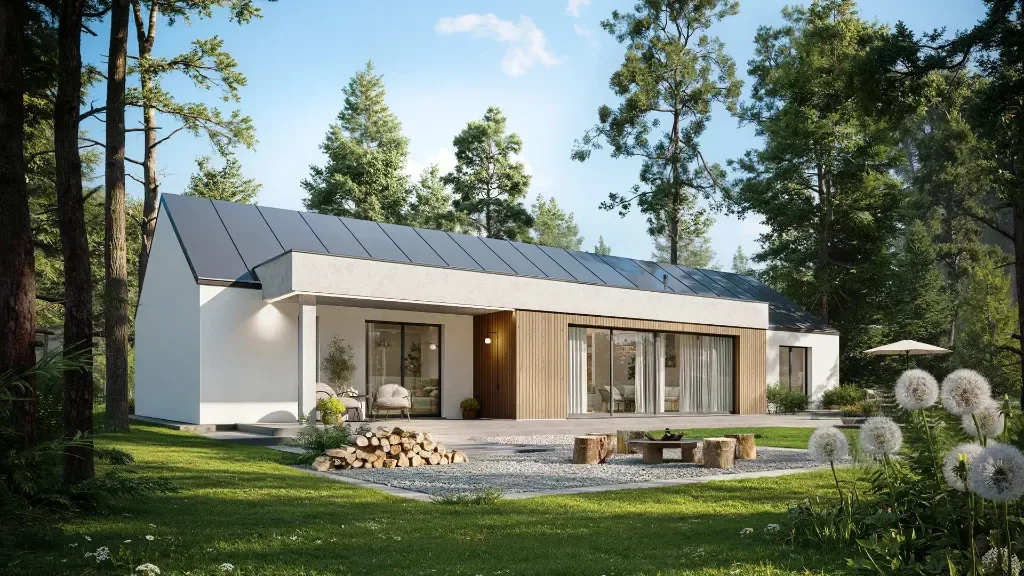 Projekt domu na wąską działkę