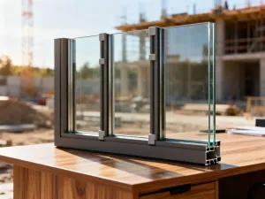 Zdobiona fasada zabytkowej kamienicy z detalami architektonicznymi w świetle zachodzącego słońca.